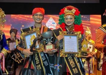 Kadisbudpar Aceh : Rakyat Aceh Bangga! Agam Akkral dan Inong Salwa Raih Duta Wisata Indonesia 2021