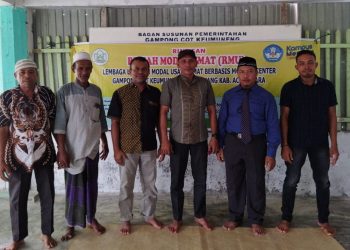 Dosen Unimal Rintis Lembaga Rumah Modal Umat Berbasis Mosque Center  di Gampong Cot Keumuneng