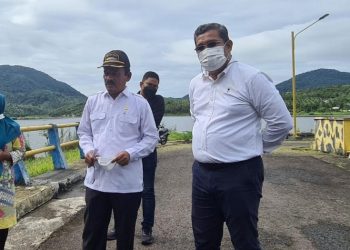 Tinjau Bendungan Paya Seunara, Asisten II: Terima Kasih Bapak Presiden