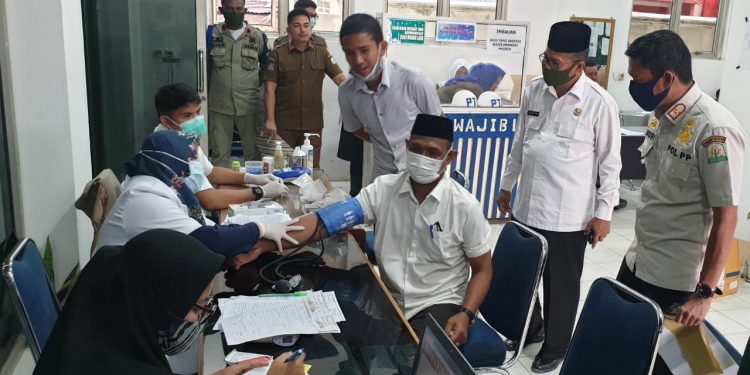 Donor Darah di Satpol PP-WH Aceh, Terkumpul 72 Kantong Darah
