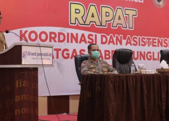 Asisten III Buka Rakor Satgas Saber Pungli