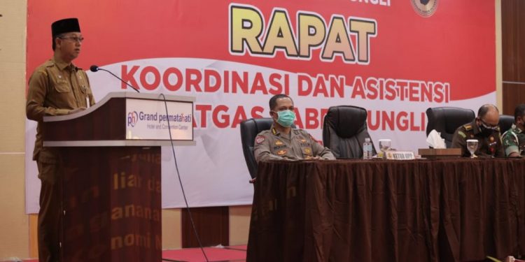 Asisten III Buka Rakor Satgas Saber Pungli