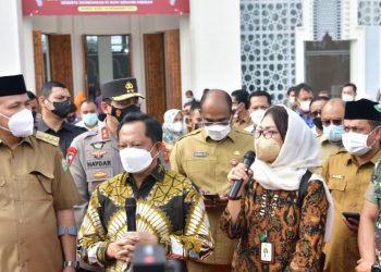 Mendagri Apresiasi Vaksinasi Covid-19 di BACH