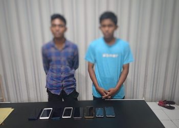 Personel Jatranras Polresta Banda Aceh Amankan Tersangka Pencurian dengan Kekerasan