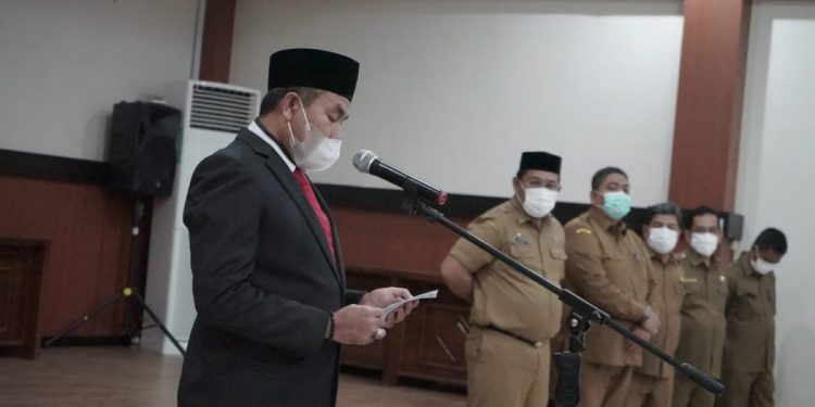 Pemerintah Aceh Kembali Lantik 48 Pejabat Administrator dan Pengawas