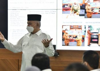 78 Pejabat Struktural Pemerintah Aceh Presentasi Lembar Kerja