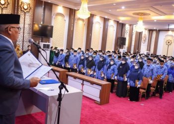 Lulus Seleksi, Sekda Lantik 368 Kepala SMA, SMK dan SLB se-Aceh