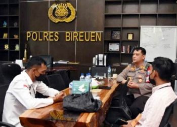 Kapolda Aceh Beri Apresiasi Kapolres Bireuen Dapat Penghargaan Dari TRC PPAI Pusat
