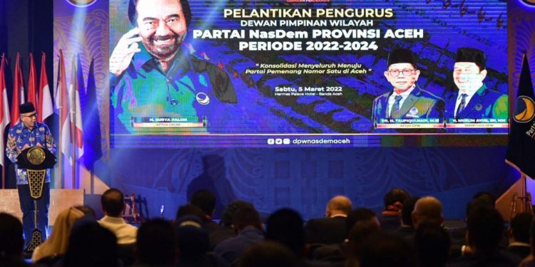 Gubernur Nova: Parpol Ikut Berperan dalam Trend Positif Pertumbuhan Ekonomi Aceh