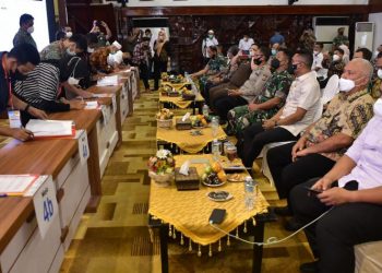 Pemerintah Aceh Kembali Tandatangani Kontrak 381 Paket APBA Tahap II Senilai Rp489,68 Miliar