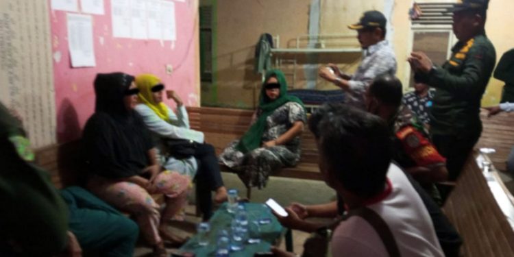 Tempat Usaha Laundry Dijadikan Tempat Prostitusi, 6 Orang Diduga PSK Diamankan Satpol PP dan WH Aceh Besar