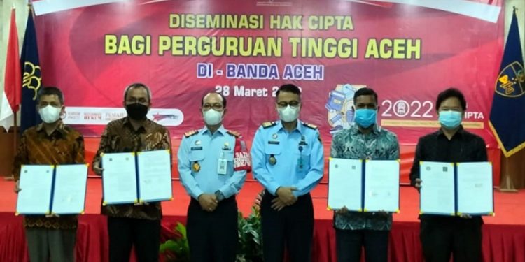 USK dan KEMENKUMHAM Aceh Kerja Sama Kekayaan Intelektual dan Inovasi