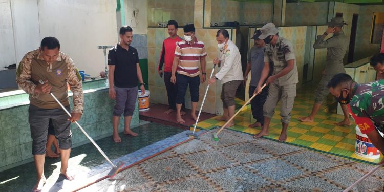 Kasatpol PP dan WH Aceh Pimpin Gerakan BEREH di Mesjid Taqwa Langsa