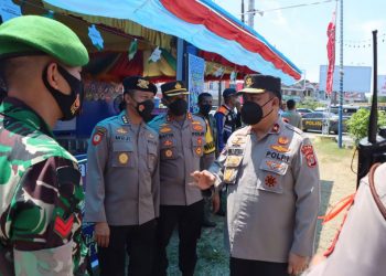Wakapolda Cek Pos Pelayanan Lebaran Aceh Besar