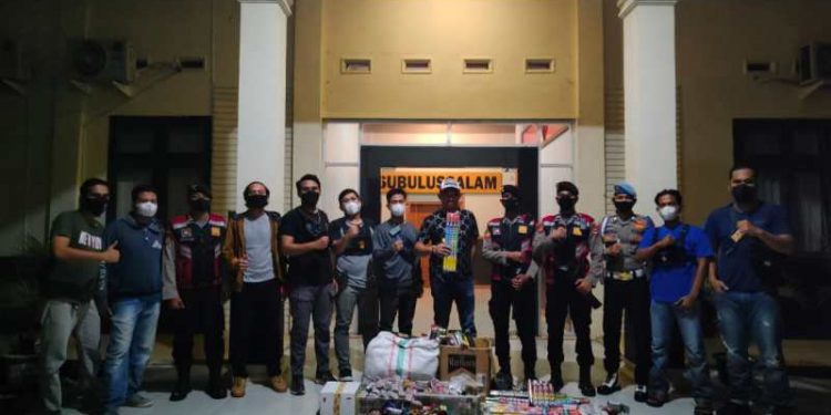 Ratusan Petasan Diamankan Polisi di Subulussalam