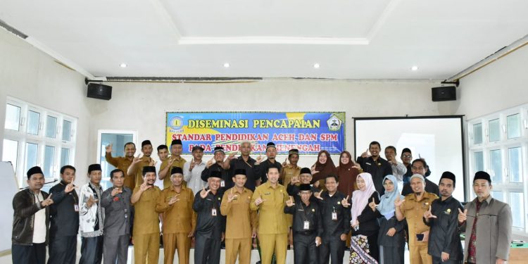 MPD Kab. Bener Meriah Lakukan Deseminasi Pencapaian Standar Pendidikan Aceh dan SPM Pendidikan Menengah