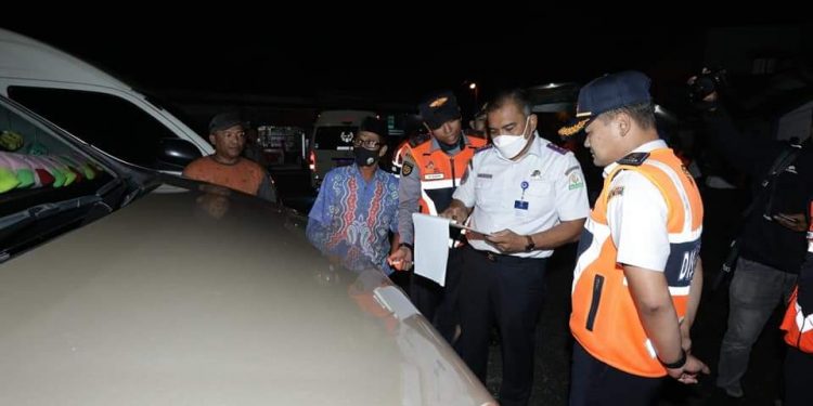 Kadishub Aceh Pantau Pelaksanaan Inspeksi Keselamatan Kendaraan Angkutan Umum