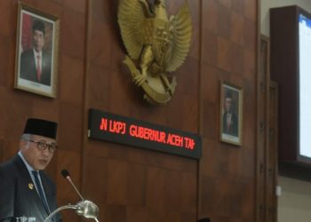Gubernur Aceh Sampaikan LKPJ 2021
