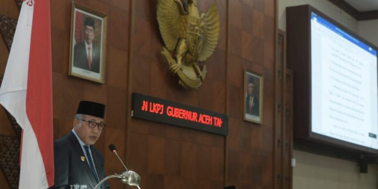 Gubernur Aceh Sampaikan LKPJ 2021