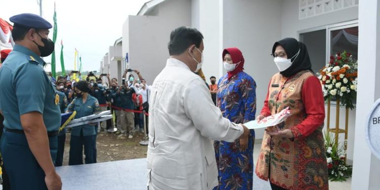 53 Ahli Waris Pahlawan KRI Nanggala-402 Resmi Menempati Rusus