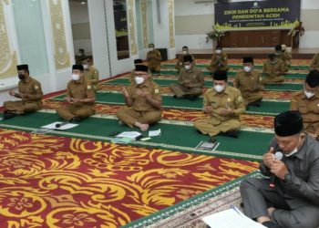 Tidak Ada Pasien Perawatan Covid-19 di RSUDZA, Sekda Ajak ASN Terus Gencarkan Prokes
