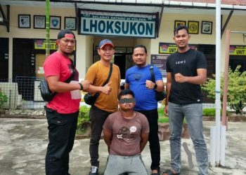 Satu DPO Pembobol ATM Bank Aceh Ditangkap Di Aceh Utara