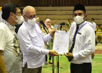Sekda Aceh: Serahkan SK Langsung adalah Bentuk Apresiasi dan Memangkas Birokrasi