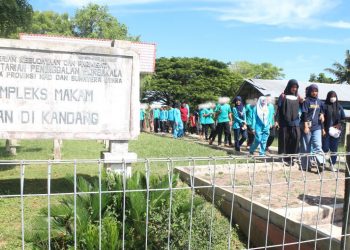 Pra HANI, BNN Kota Banda Aceh Baksos dan Ziarah Makam Raja dan Ulama