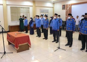 Dilantik, Pejabat Administrator dan Pengawas Lingkup Pemerintah Aceh
