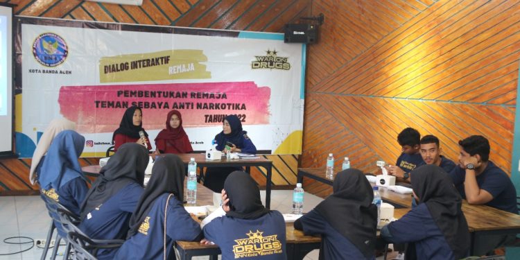 BNNK Banda Aceh Gelar Pertemuan Ke-3 Remaja Teman Sebaya Anti Narkotika
