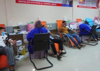 ASN BKA dan Sekretariat Wali Nanggroe Donor 91 Kantong Darah
