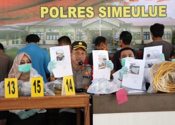 Kasus Pengeboman Ikan di Laut Simeulue, 8 Orang Jadi Tersangka
