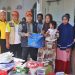 Pj Bupati Aceh Besar Serahkan Bantuan untuk Korban Kebakaran Blang Krueng dan Punie