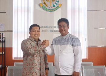 Awali Tugas Sebagai Pj Bupati, Iswanto Silaturahmi Dengan Forkopimdakab Aceh Besar