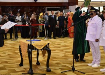 Pj Gubernur Lantik Penjabat Bupati Pidie dan Aceh Jaya