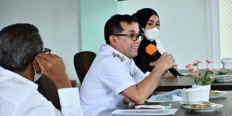 Kunjungi Dinas Kesehatan, Pj Wali Kota Minta Tingkatkan Layanan