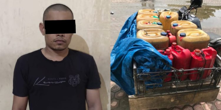 Polres Aceh Tamiang Tangkap Pengangkut BBM Subsidi di Dua Lokasi