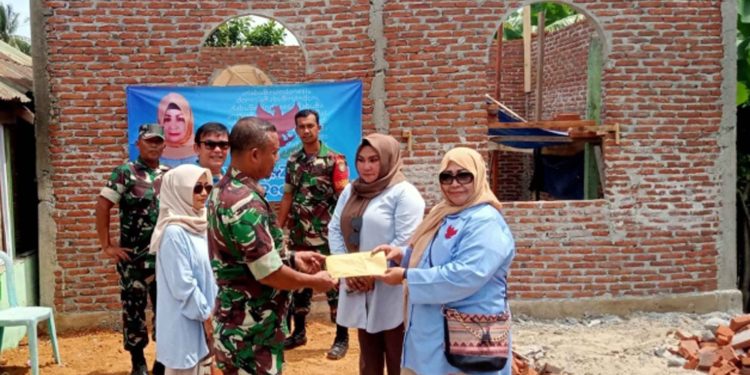 RBI Aceh Bantu Pembagunan Meunasah di Kecamatan Lhoong Aceh Besar