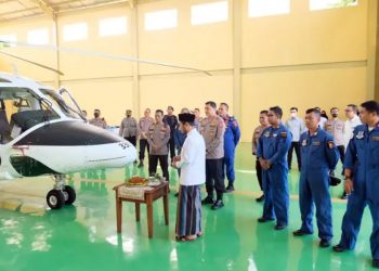Polda Aceh Kini Miliki Helikopter Baru Jenis AWL-169