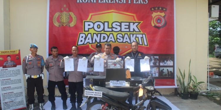 Polisi Bekuk Tersangka Pengutipan Retribusi Sampah Pakai Surat Palsu di Lhokseumawe
