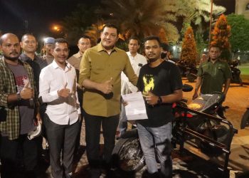 Kapolda Aceh Salurkan Bantunan BRA Kepada Mantan Kombatan GAM di Lhokseumawe