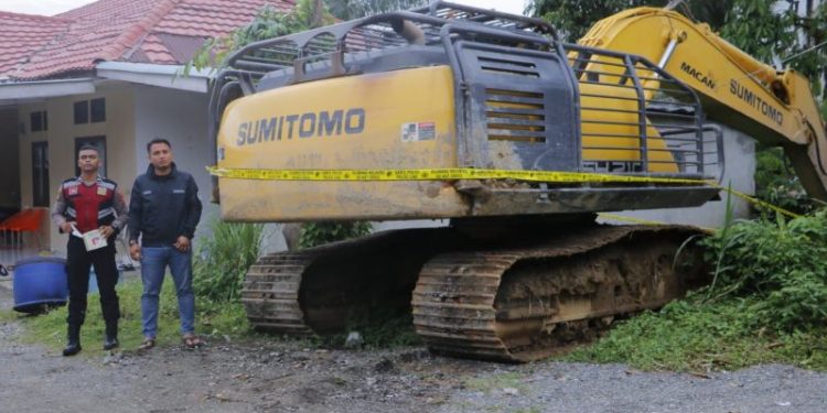 Dua Terduga Penambang Emas Ilegal di Aceh Barat Diamankan