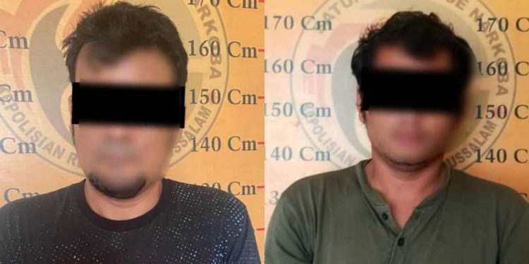 Dua Terduga Pelaku Penyalahgunaan Narkotika Ditangkap di Subulussalam