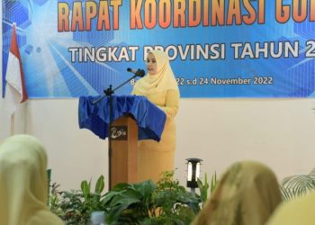 Mellani Buka Rakorda GOPTKI Se Aceh Tahun 2022