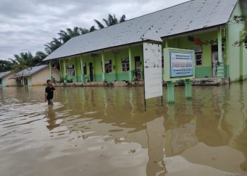 Puluhan Sekolah di Aceh Timur Terendam Banjir