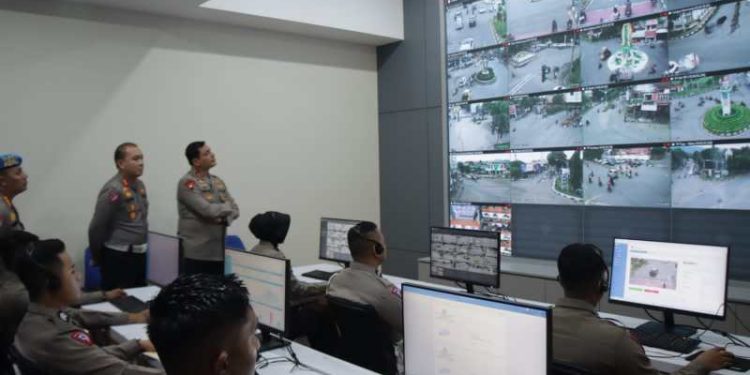 Kapolda Aceh Lihat Langsung Sistem Tilang ETLE