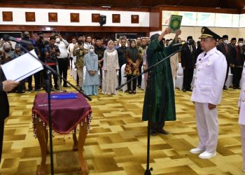 Pj Gubernur Lantik Pj Bupati Aceh Tengah dan Aceh Tamiang