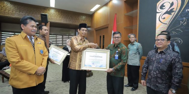 DPKA Gelar Penganugerahan Penghargaan Kearsipan