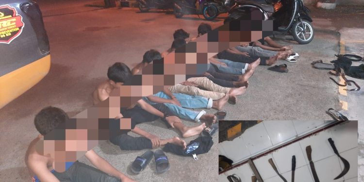 Polisi  Amankan 13 Remaja Terduga Pelaku Pembacokan di Lhoksemawe
