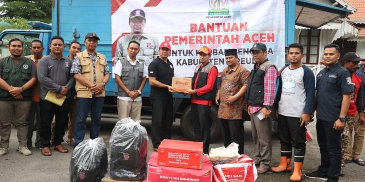 Pemerintah Aceh Mulai Salurkan Bantuan Banjir